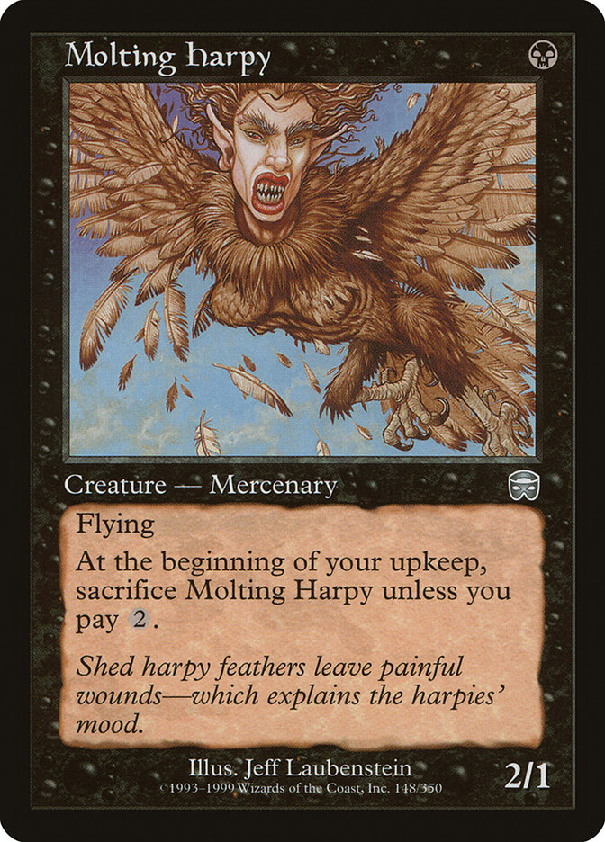 Molting Harpy, Mercadian Masques · 148/350