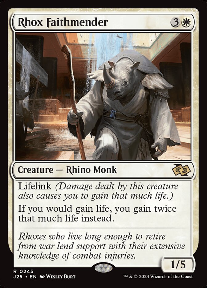 Rhox Faithmender, Foundations Jumpstart · 0245