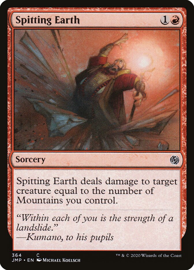Spitting Earth, Jumpstart · 364