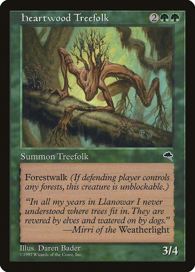 Heartwood Treefolk, Tempest · 233