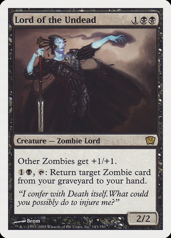 Lord of the Undead, Ninth Edition · 143/350