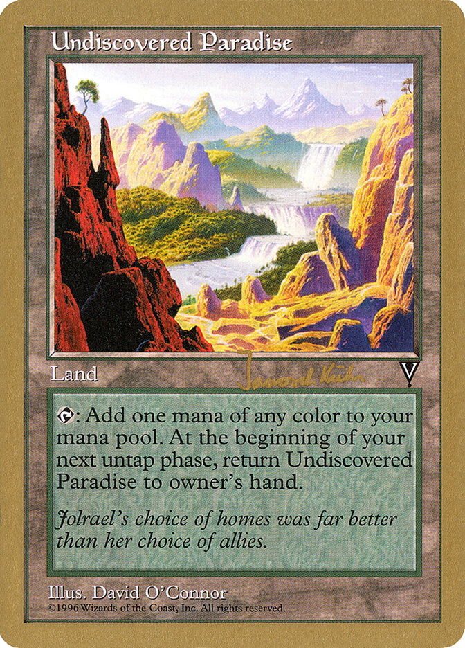 Undiscovered Paradise, World Championship Decks 1997 · jk167