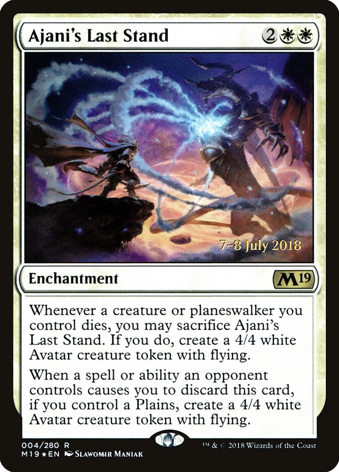 Ajani's Last Stand, Core Set 2019 Promos · 004/280