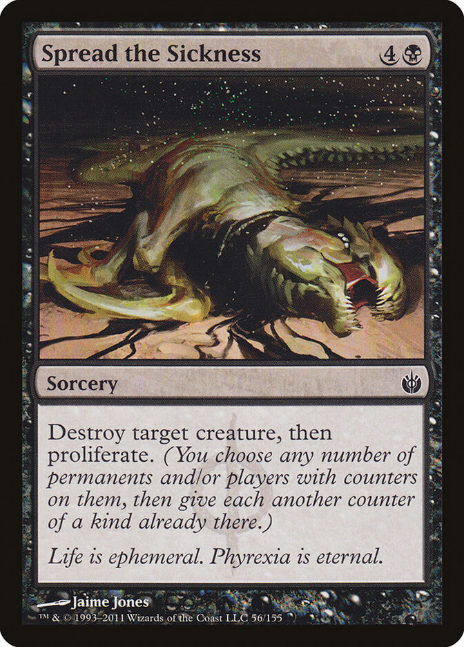 Spread the Sickness, Mirrodin Besieged · 56/155