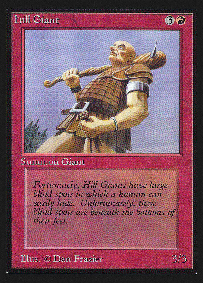Hill Giant, Collectors' Edition · 158