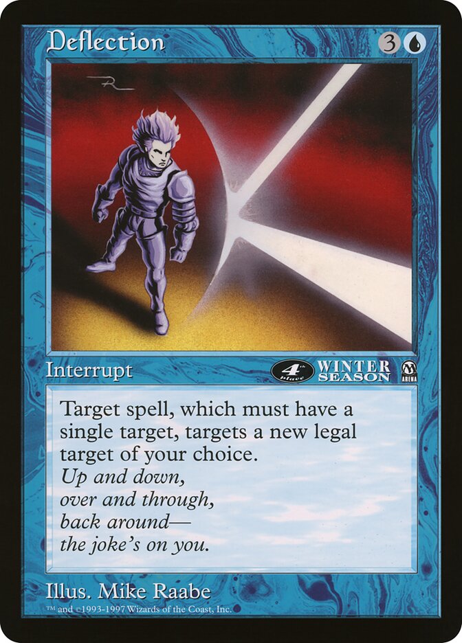 Deflection, Oversized League Prizes · 30