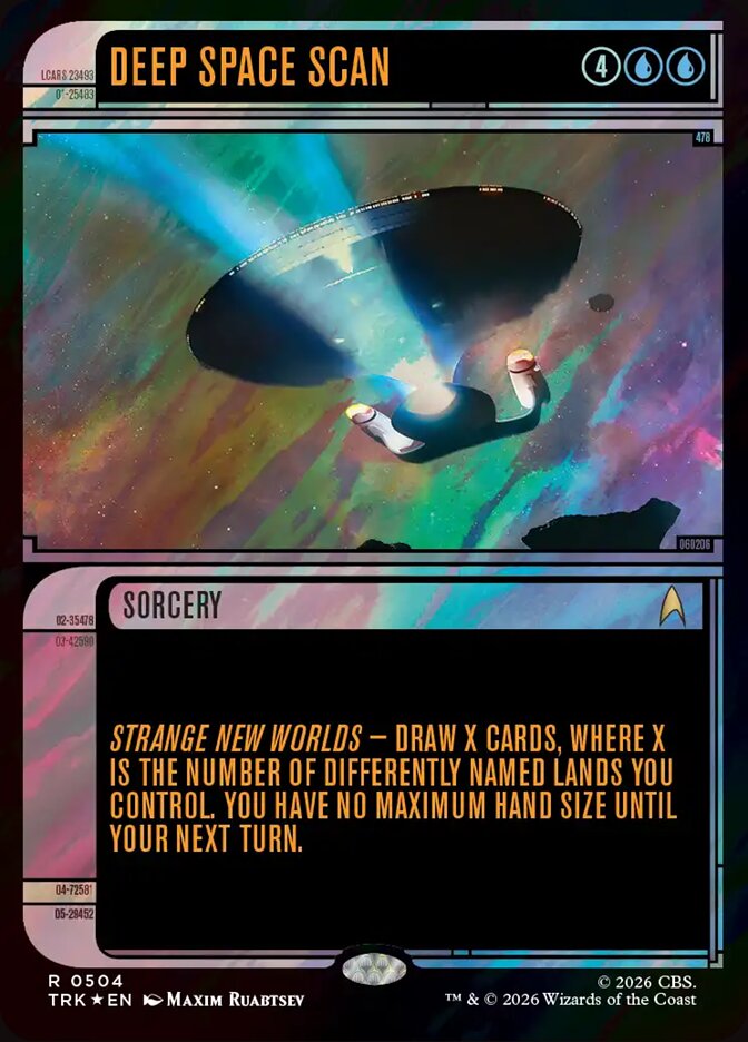 Deep Space Scan, Star Trek · 0504