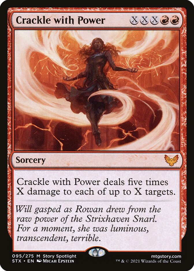 Crackle with Power, Strixhaven: School of Mages · 095/275