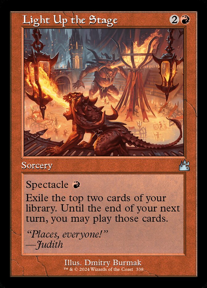 Light Up the Stage, Ravnica Remastered · 0338