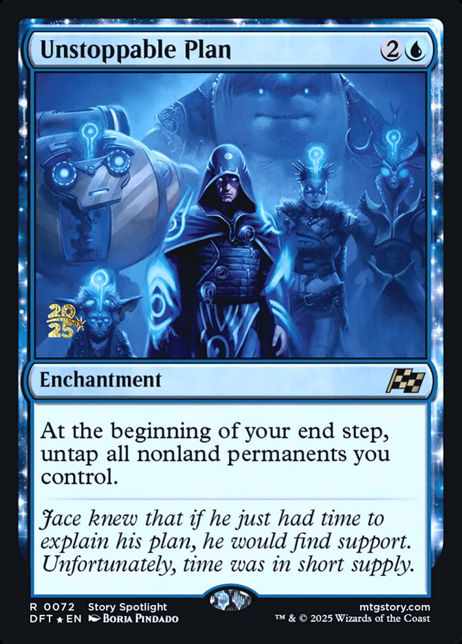 Unstoppable Plan, Aetherdrift Promos · 0072