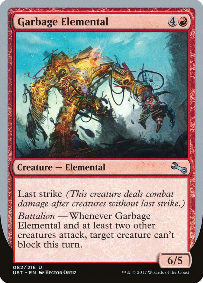 Garbage Elemental, Unstable · 82f