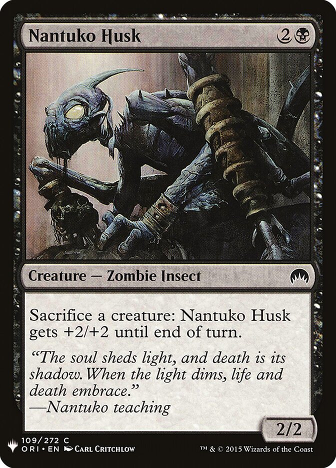 Nantuko Husk, The List · ori-109
