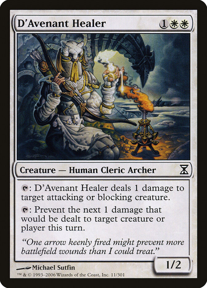 D'Avenant Healer, Time Spiral · 11/301