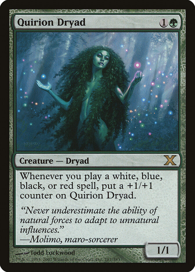 Quirion Dryad, Tenth Edition · 287/383