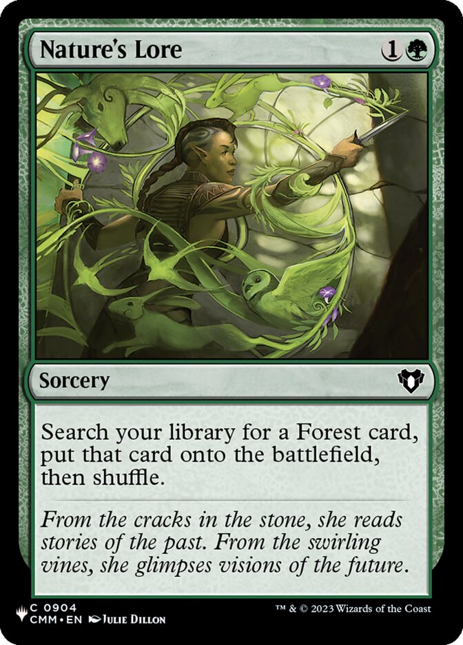 Nature's Lore, The List · cmm-904