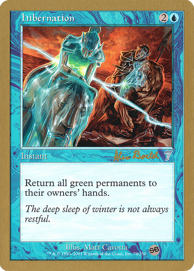 Hibernation, World Championship Decks 2001 · ab79sb