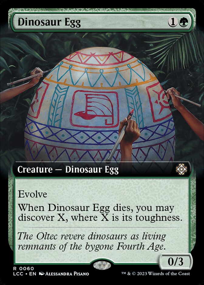 Dinosaur Egg, The Lost Caverns of Ixalan Commander · 0060