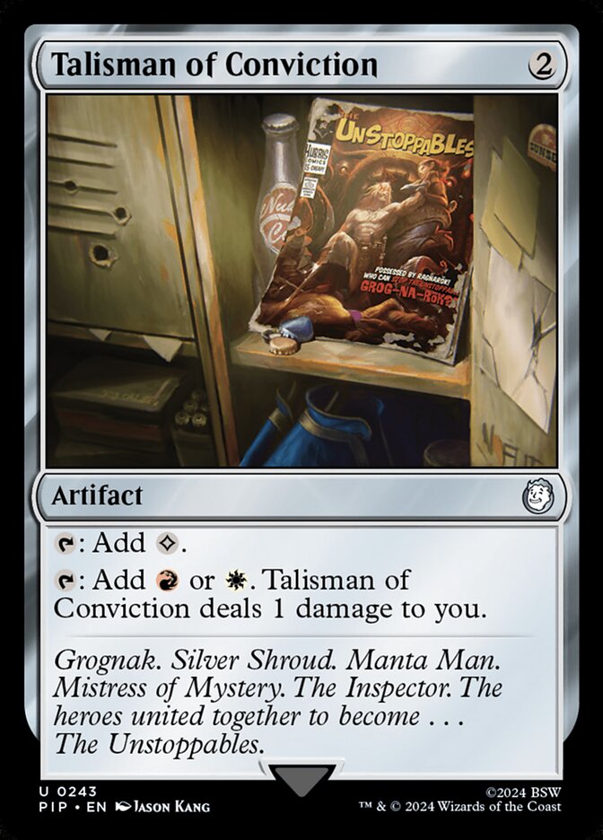 Talisman of Conviction, Fallout · 0243