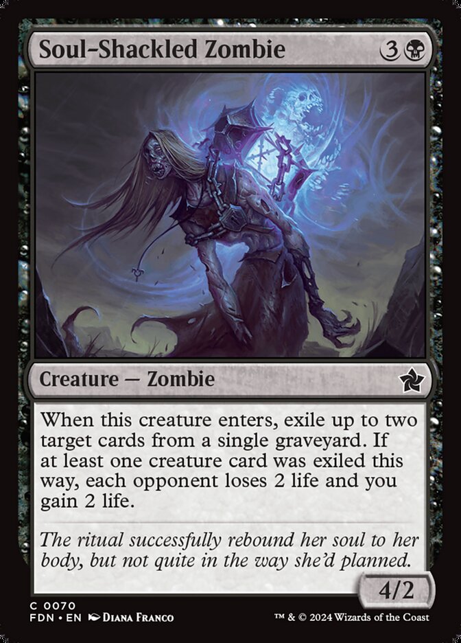 Soul-Shackled Zombie, Foundations · 0070