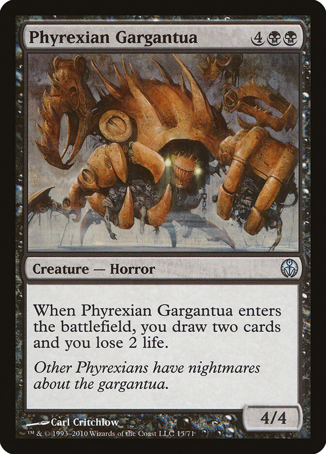 Phyrexian Gargantua, Duel Decks: Phyrexia vs. the Coalition · 15/71