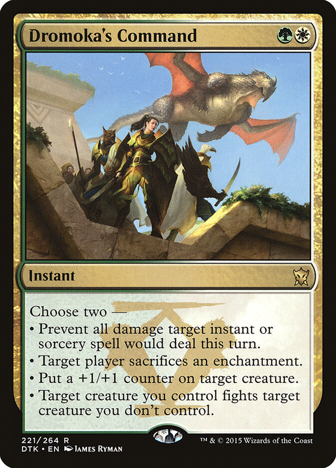 Dromoka's Command, Dragons of Tarkir · 221/264