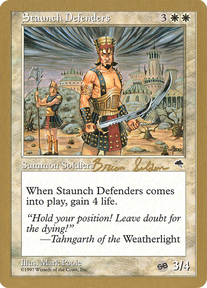 Staunch Defenders, World Championship Decks 1998 · bs49sb