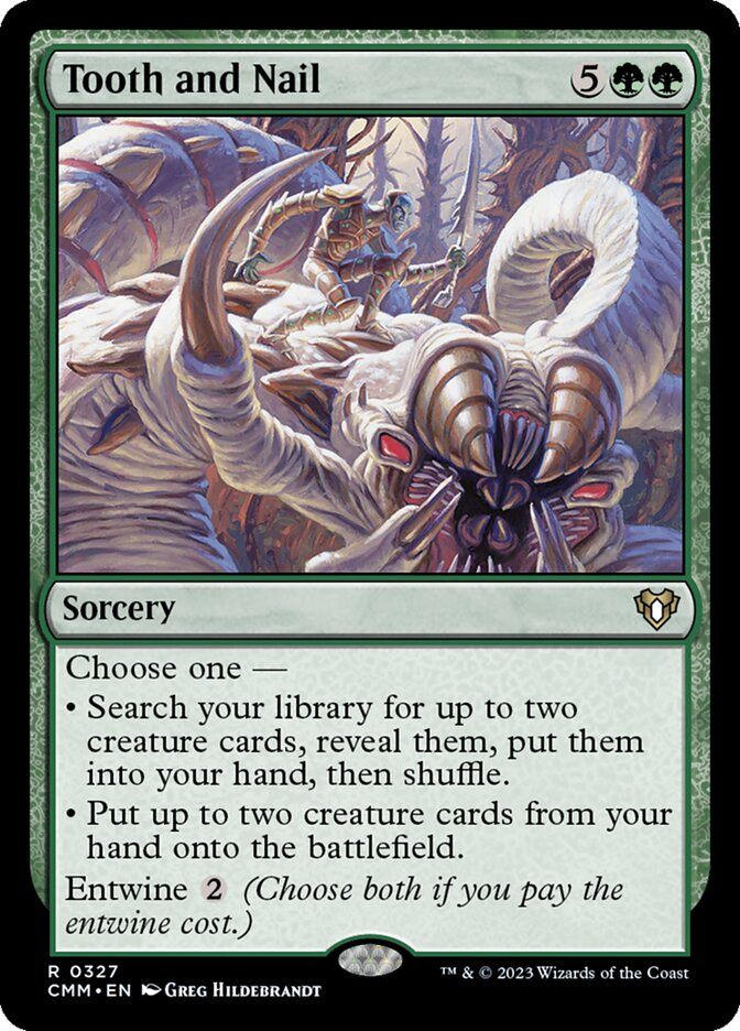 Tooth and Nail, Commander Masters · 0327