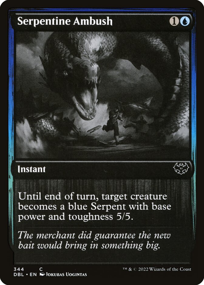 Serpentine Ambush, Innistrad: Double Feature · 344/534