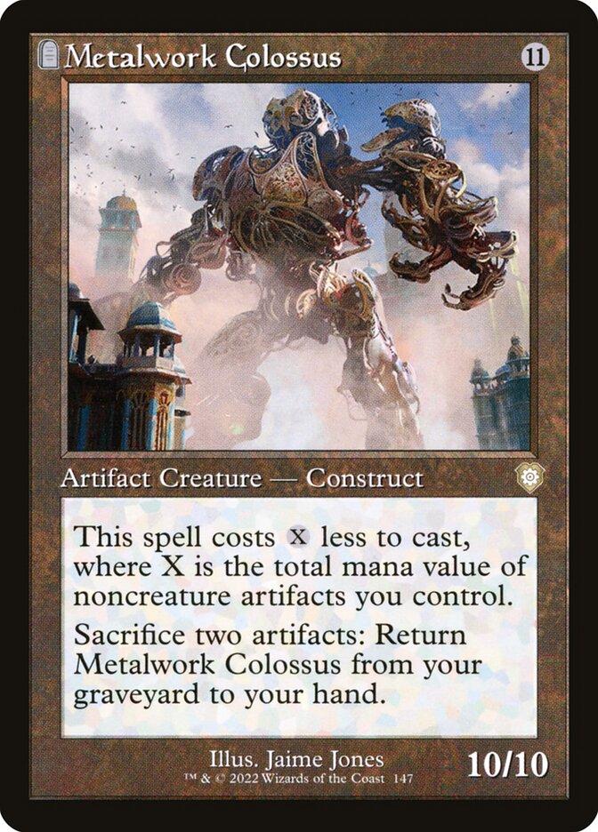 Metalwork Colossus, The Brothers' War Commander · 147