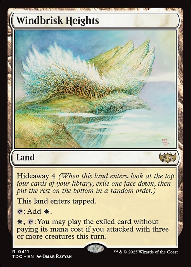 Windbrisk Heights, Tarkir: Dragonstorm Commander · 0411