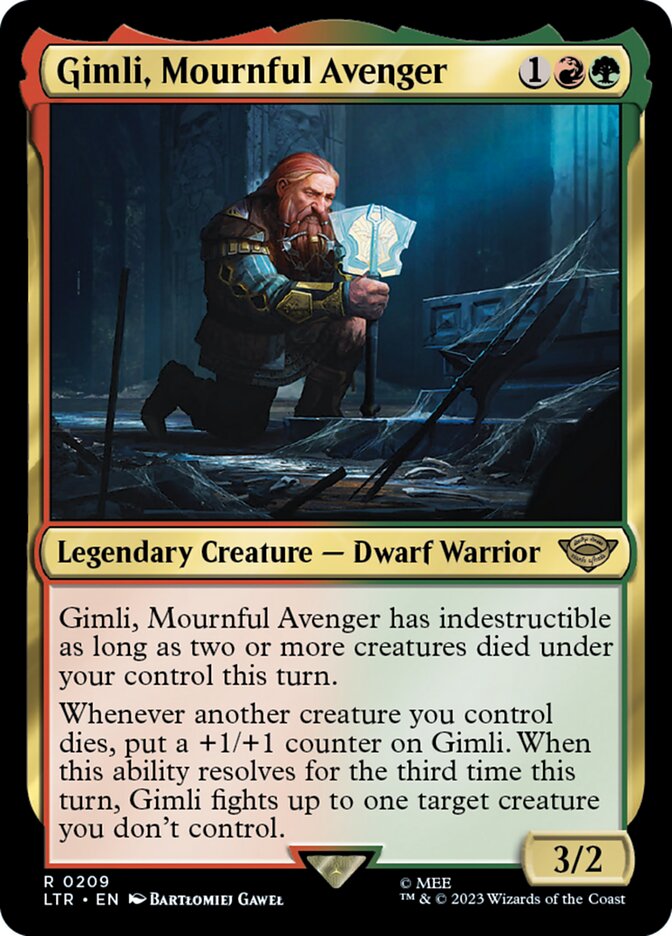 Gimli, Mournful Avenger, The Lord of the Rings: Tales of Middle-earth · 0209