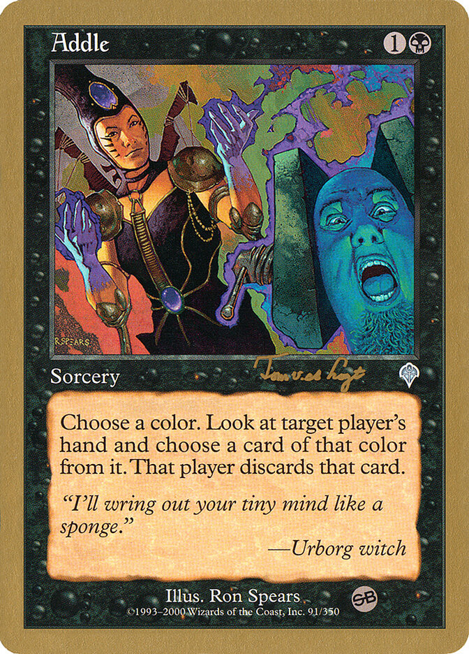 Addle, World Championship Decks 2001 · tvdl91sb