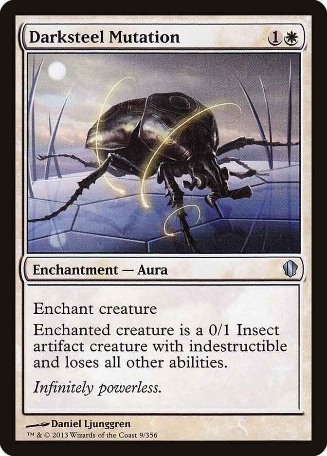 Darksteel Mutation, Commander 2013 · 9/356