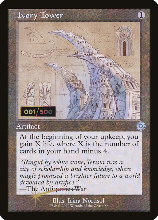 Ivory Tower, The Brothers' War Retro Artifacts · 86z