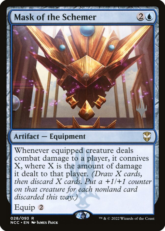 Mask of the Schemer, New Capenna Commander Promos · 028/093
