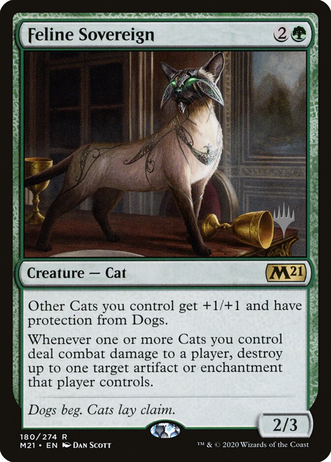 Feline Sovereign, Core Set 2021 Promos · 180/274