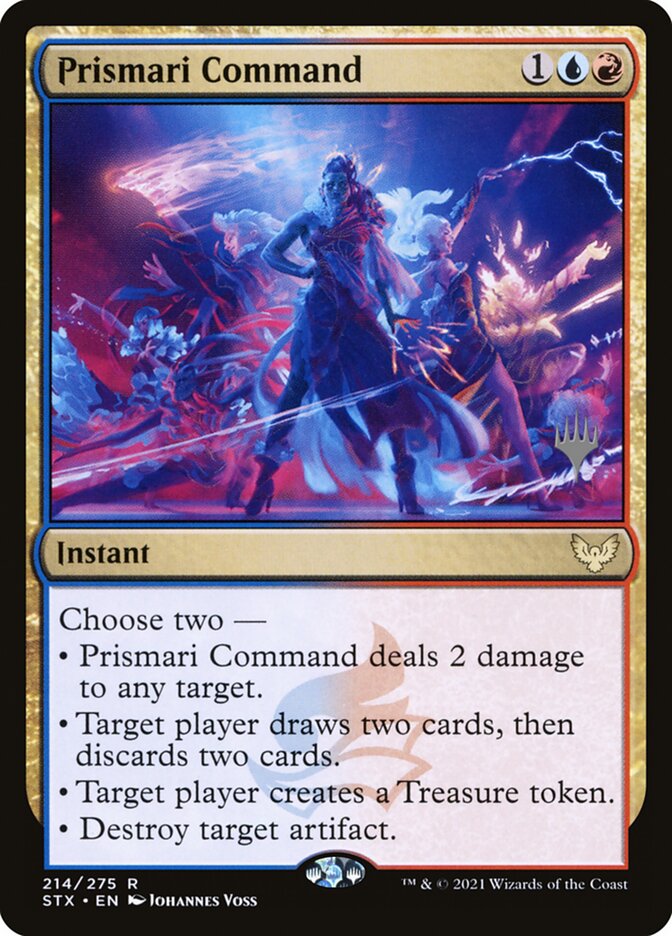 Prismari Command, Strixhaven: School of Mages Promos · 214/275