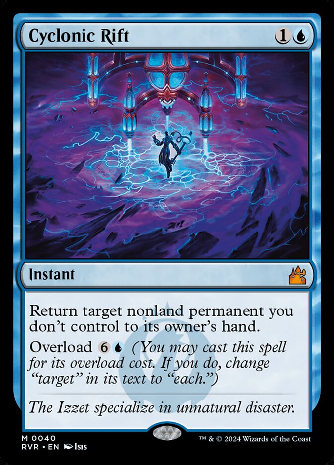 Cyclonic Rift, Ravnica Remastered · 0040