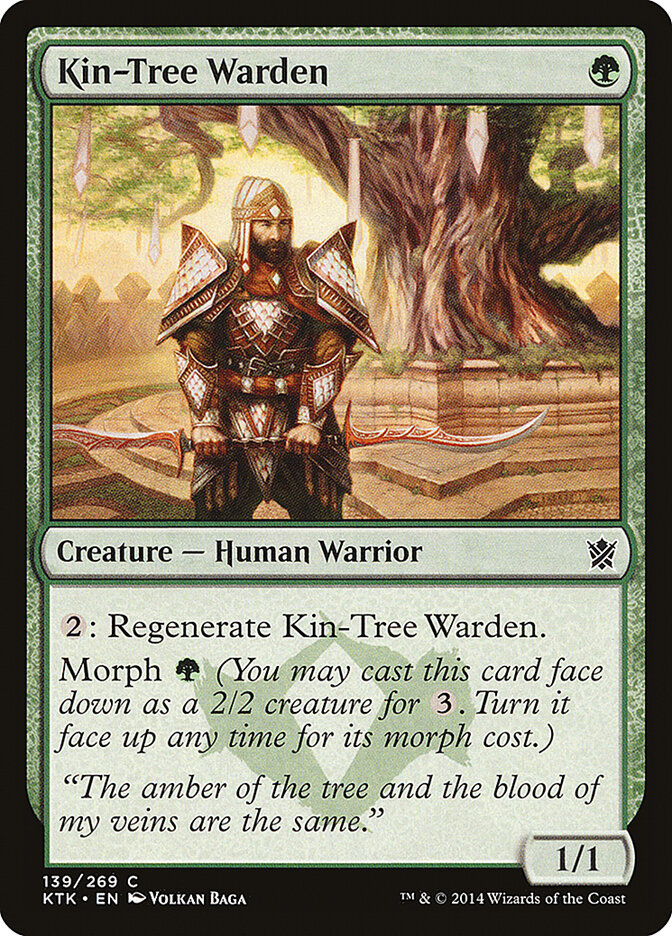 Kin-Tree Warden, Khans of Tarkir · 139/269