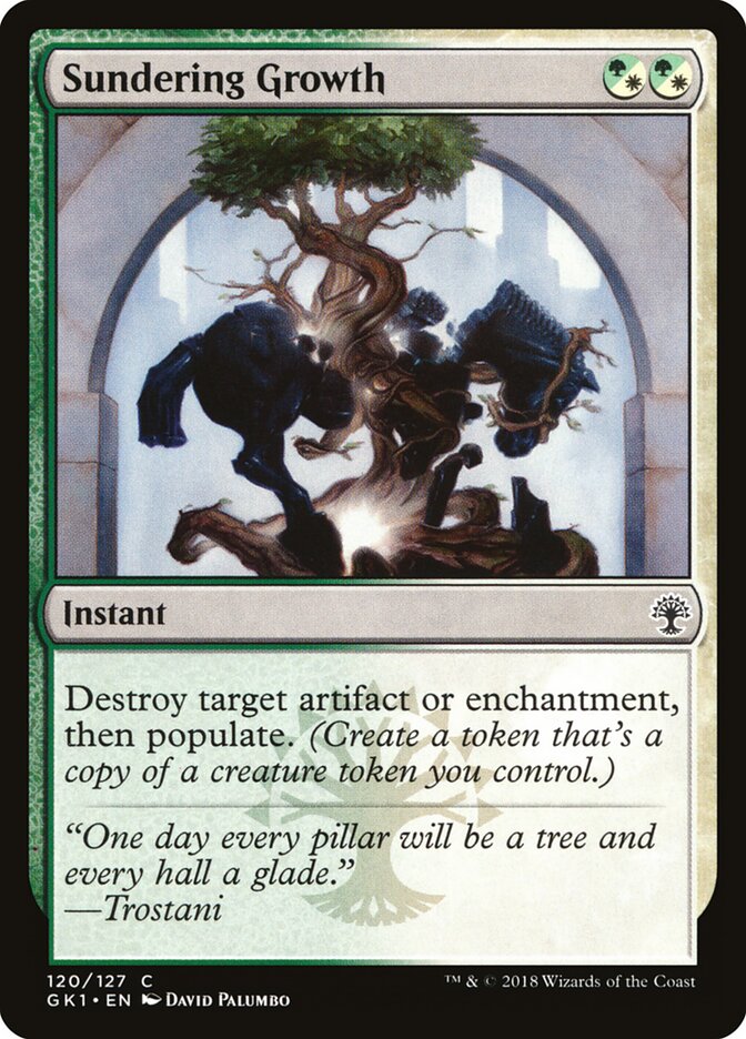 Sundering Growth, GRN Guild Kit · 120/127
