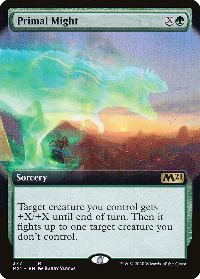 Primal Might, Core Set 2021 · 377