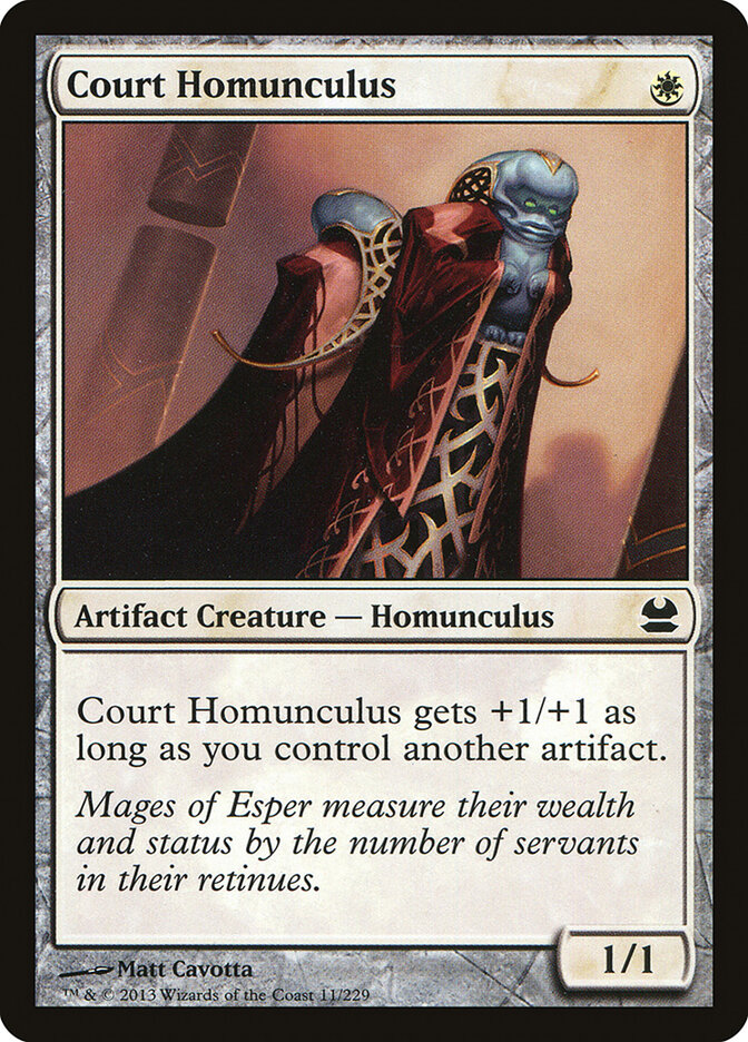 Court Homunculus, Modern Masters · 11/229