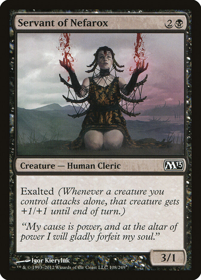 Servant of Nefarox, Magic 2013 · 108/249