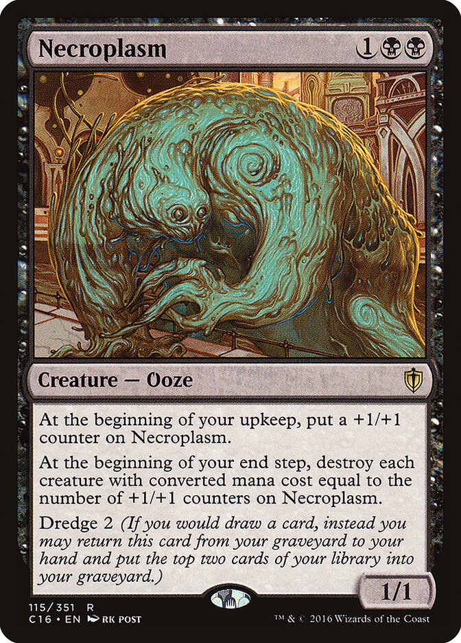 Necroplasm, Commander 2016 · 115/351