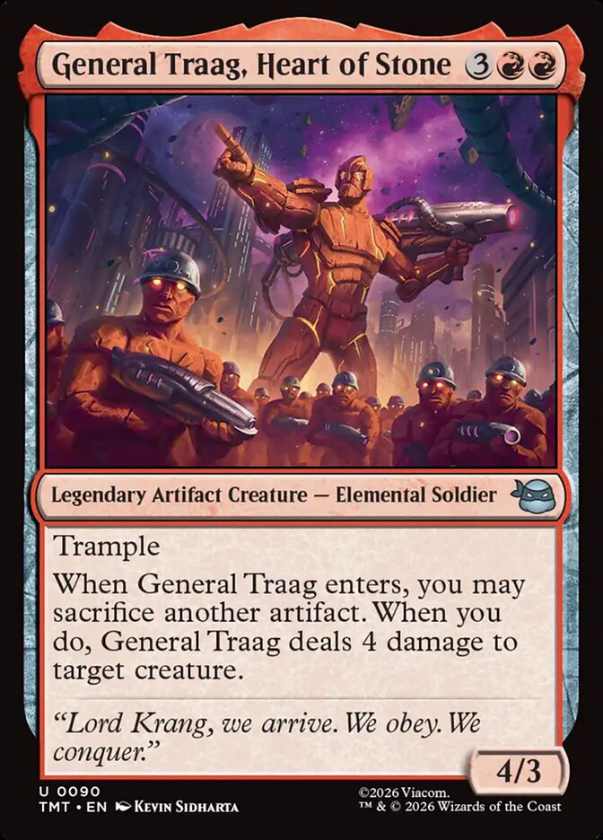 General Traag, Heart of Stone, Teenage Mutant Ninja Turtles · 0090