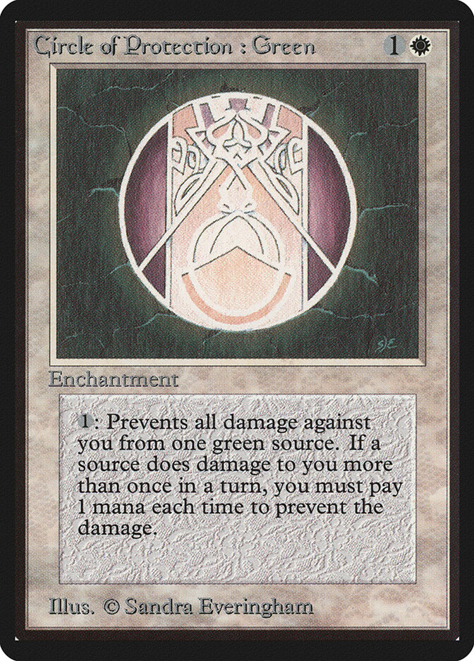 Circle of Protection: Green, Limited Edition Beta · 12