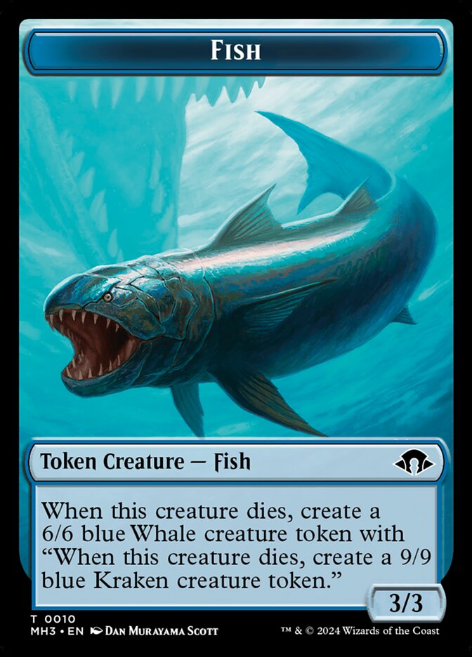 Fish, Modern Horizons 3 Tokens · 0010