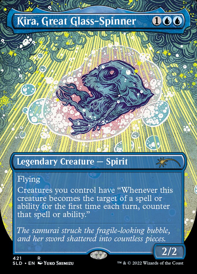 Kira, Great Glass-Spinner, Secret Lair Drop · 421