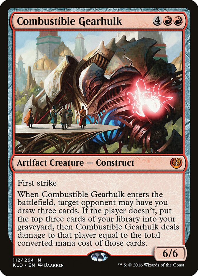 Combustible Gearhulk, Kaladesh · 112/264