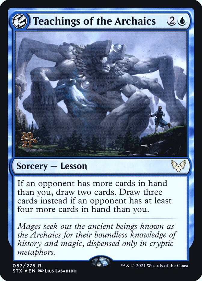 Teachings of the Archaics, Strixhaven: School of Mages Promos · 057/275